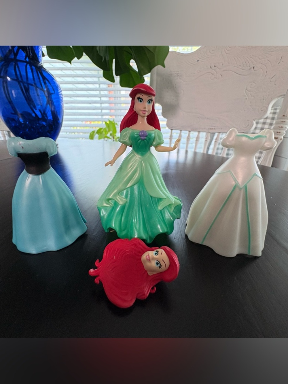 Disney’s Ariel Princess Dress Playset for Kids - Red-Haired Doll
